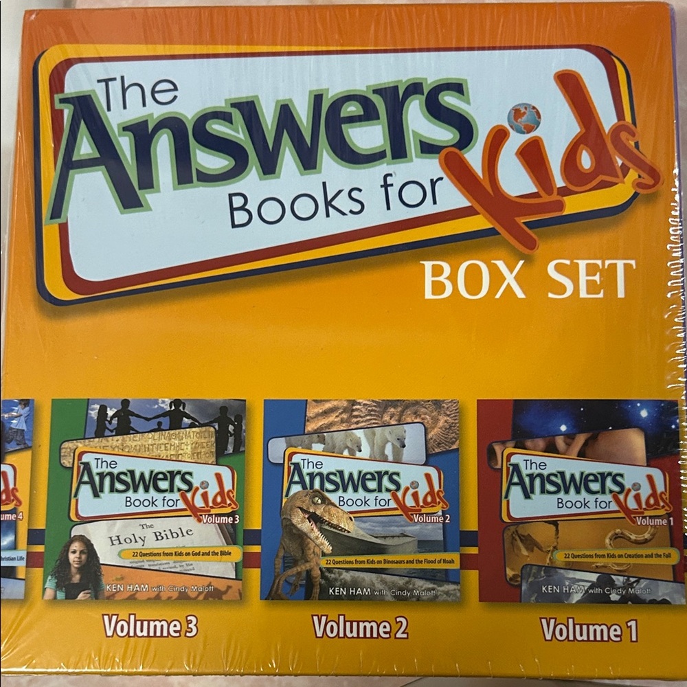 The Answers Books for Kids Box Set - Orange